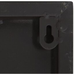 MirrorOutlet Amarelle Extra Large Metal Flame design Garden screen 180cm X 90cm - Black - thumbnail 2
