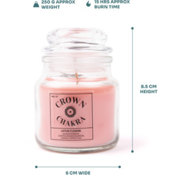 Myga Chakra Scented Candles - Crown - thumbnail 3