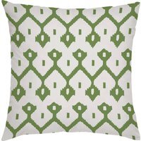Moroccan Print Outdoor Garden Scatter Cushion Cover - Diamond lvy / Diamond - thumbnail 1