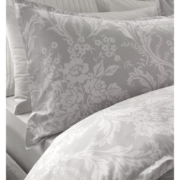 Darcy Silver Floral Reversible DuvetSet - Silver / King - thumbnail 5