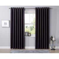 Blackout Curtains - Black / 117cm / 183cm