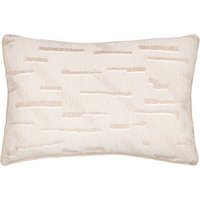 Tresse Jacquard Cushion - Moonbeam / 80 Feather 20 Polyester