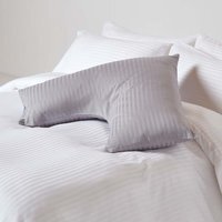 330 Thread Count Egyptian Cotton V Shape Pillowcase - Grey