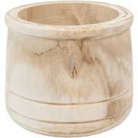 Wooden Pot - Natural