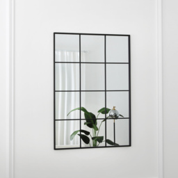 Aion Window Mirror 100x70cm - Black - thumbnail 2