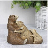 Harmonious Bear Family Ornament - Brown - image 1
