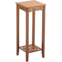 2 Tier Bamboo Plant Stand - Brown
