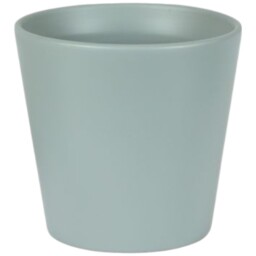 Ceramic Indoor Matt Grey Plant Pot - 15cm - thumbnail 2