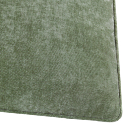 Heavy Chenille Velvet Cushion Cover - Eucalyptus - thumbnail 3