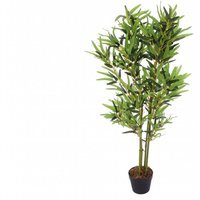 Artificial Bamboo Tree Plant Indoor Outdoor Garden Decoration - Green - thumbnail 1