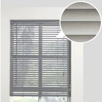 PVC Venetian Blind - Natural Linen / 105cm / 152cm