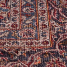 Traditional Washable Rug - Red / 170 x 120cm - thumbnail 4
