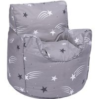 Kids Bean Bag Armchair Printed Beanbag Chair Indoor Pouffes Seat - Shooting Stars