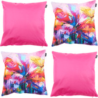 icon 43x43cm Art Scatter Cushions, Set of 4 - Multi - thumbnail 1