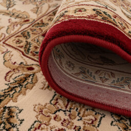 Opulent Floral Living Area Rug - Red / 240cm x 330cm - thumbnail 3