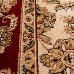 Opulent Floral Living Area Rug - Red / 240cm x 330cm - thumbnail 5