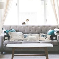 Linen Cushion Cover with Fringe Soft, Durable, Stylish Decor - White - image 1