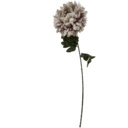 Leaf Design Artificial Chrysanthemum Stem Flowers - 75cm Mushroom Chrysanthemum - thumbnail 2