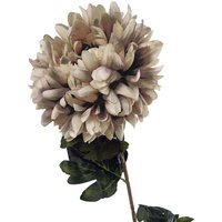 Leaf Design Artificial Chrysanthemum Stem Flowers - 75cm Mushroom Chrysanthemum - thumbnail 1