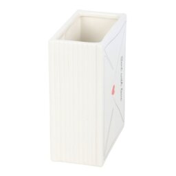 Love Letter Vase Romantic Heart Shaped Flower Holder for Valentine's Day - White - thumbnail 5