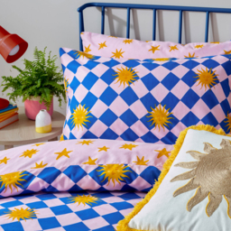 Antares Printed Duvet Cover Set - Multi / King - thumbnail 3