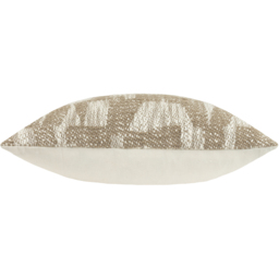 Ola Jacquard Cushion - Taupe / 80 Polyester 20 Feather - thumbnail 5