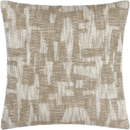 Ola Jacquard Cushion - Taupe / 80 Polyester 20 Feather - thumbnail 2