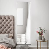 Artus Silver Aluminium Wall Mirror - Silver / 2cm - image 1