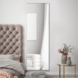 Artus Silver Aluminium Wall Mirror - Silver / 2cm - thumbnail 2