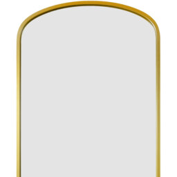 Angustus Metal Outdoor Arched Garden Wall Mirror 170cm - Gold - thumbnail 2