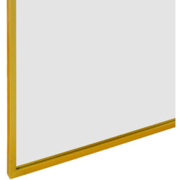 Angustus Metal Outdoor Arched Garden Wall Mirror 170cm - Gold - thumbnail 3