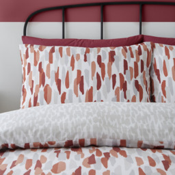 Ellison Duvet Set - Rust / Single - thumbnail 3