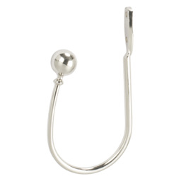 Classic Curtain Holdbacks - Polished Steel - thumbnail 2