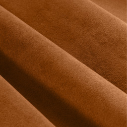 Luxurious Matte Velvet Fully Lined Door Panel Curtain - Orange - thumbnail 2