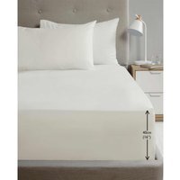 Percale Pillowcase Pair - Cream