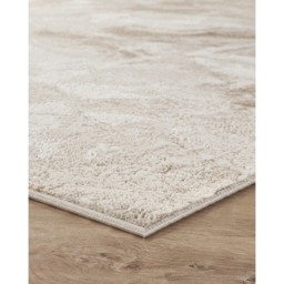 Elysium Modern Abstract Living Room Area Rug Metallic Sheen- Nebula Pearl - Pearl / 220cm - thumbnail 5