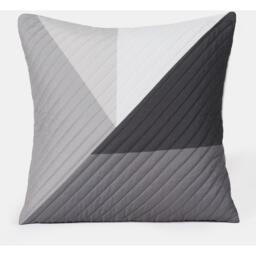 Pack of Ralph Geo Pinsonic Cushion Covers - Grey / 4 - thumbnail 3