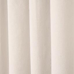 Woven Texture Pair of Eyelet Curtains - Cream / 228cm - thumbnail 4