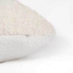 Pack Of Cable Knit Filled Cushions - Cream / 4 - thumbnail 4