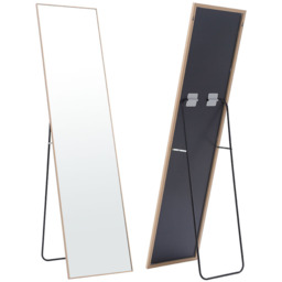 Rectangular Metal Frame Full Length Mirrors - Gold - thumbnail 4