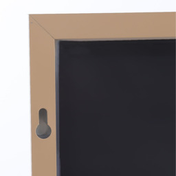 Rectangular Metal Frame Full Length Mirrors - Gold - thumbnail 2