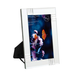 Alora Glass Frame - Silver / 6 x 4 inch - thumbnail 5
