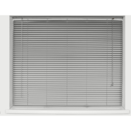 25mm Aluminium Venetian Blind - Silver / 165cm Width x 150cm Drop / 150cm / 165cm - thumbnail 2