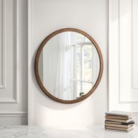 Classic Round Wall Mirror - Bronze / 50 x 50cm - image 1
