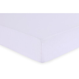 Polycotton Flat Bed Sheet - White / Double - thumbnail 2