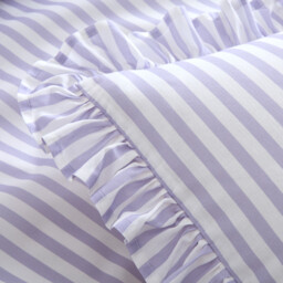 Felicity Frill Duvet Set - Blush / Superking - thumbnail 3