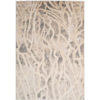 Beige Metallic Area Rug - Beige / 170cm