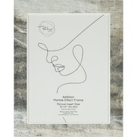 Addison Marble Effect Frame - Grey / 16 x 12in - image 1