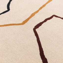 Wexley Multicolour Sketch Lines Rug - Multicoloured / 230cm - thumbnail 2