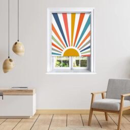Lister Cartwright Painted Blackout Roller Blinds - Painted Sun / 180 x 160 - thumbnail 3